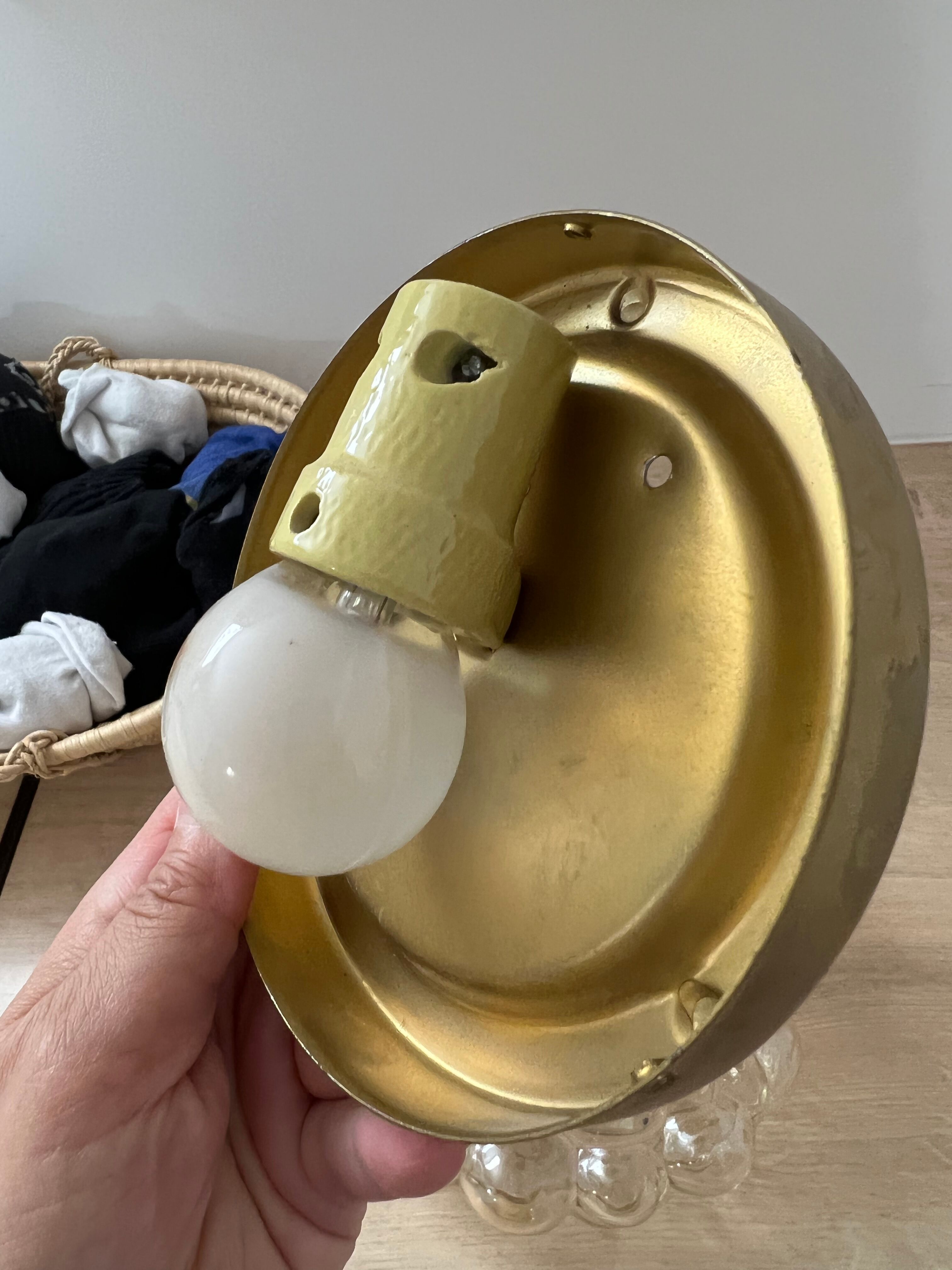 Ceiling lamp Blown glass