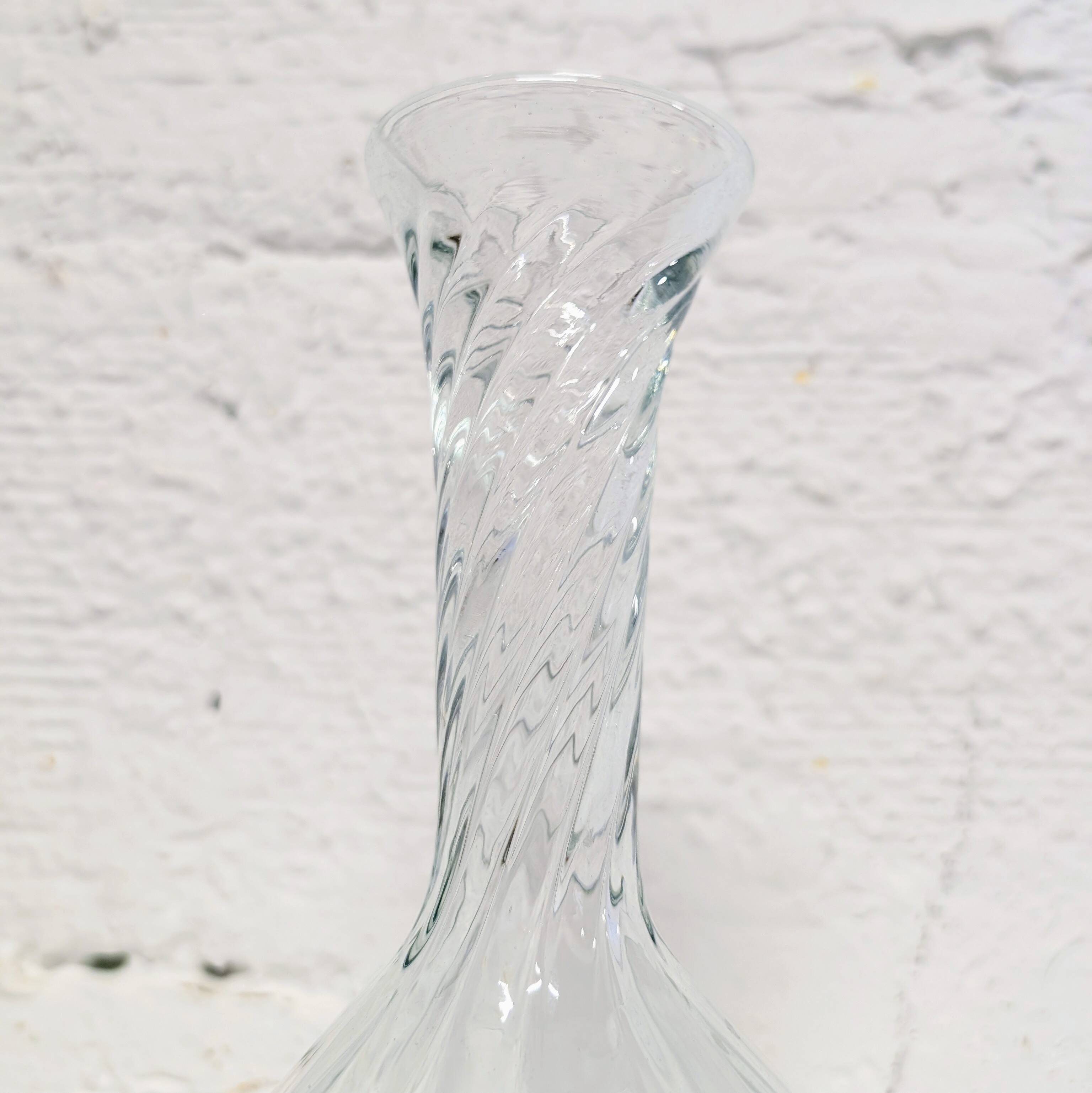 Blown glass carafe