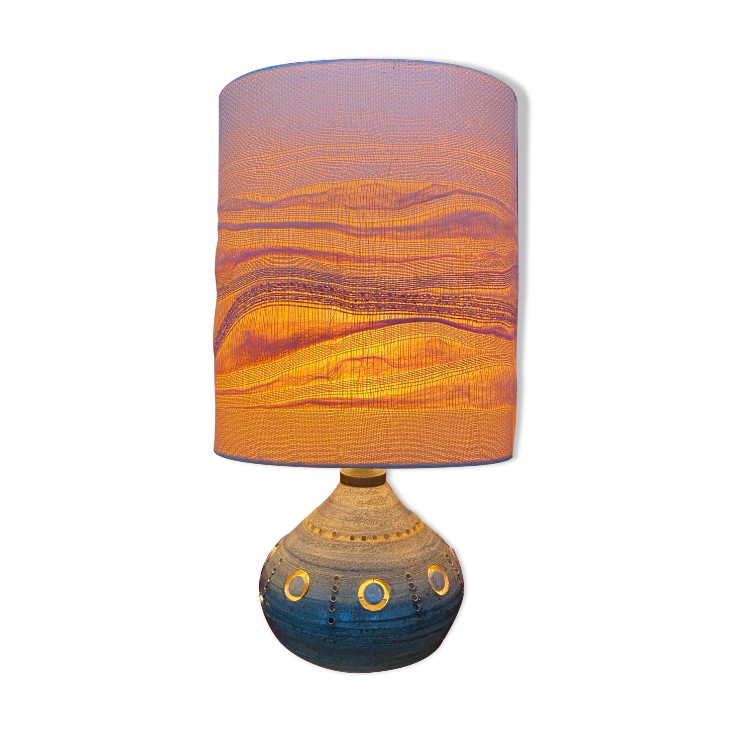 Lamp by Belgian ceramicist Georges Pelletier, 1960s