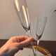 2 Baccarat champagne flutes
