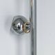 Vintage Goffredo Reggiani floor lamp in chromed metal, Italian Space Age, 1960s