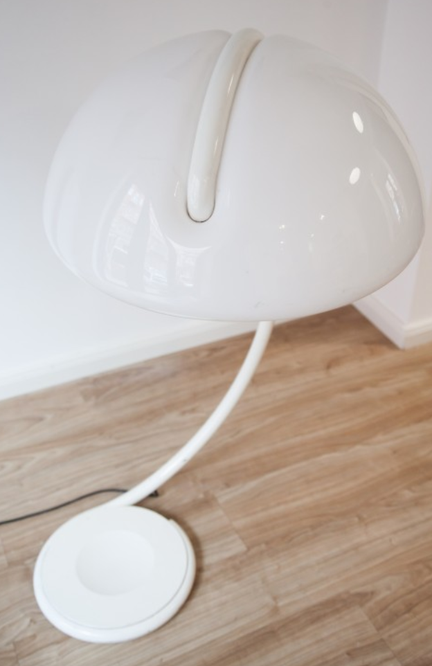 Floor lamp "Meanders" Elio Martinelli for Martinelli Luce 1971