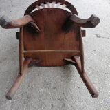 American office chair in oak