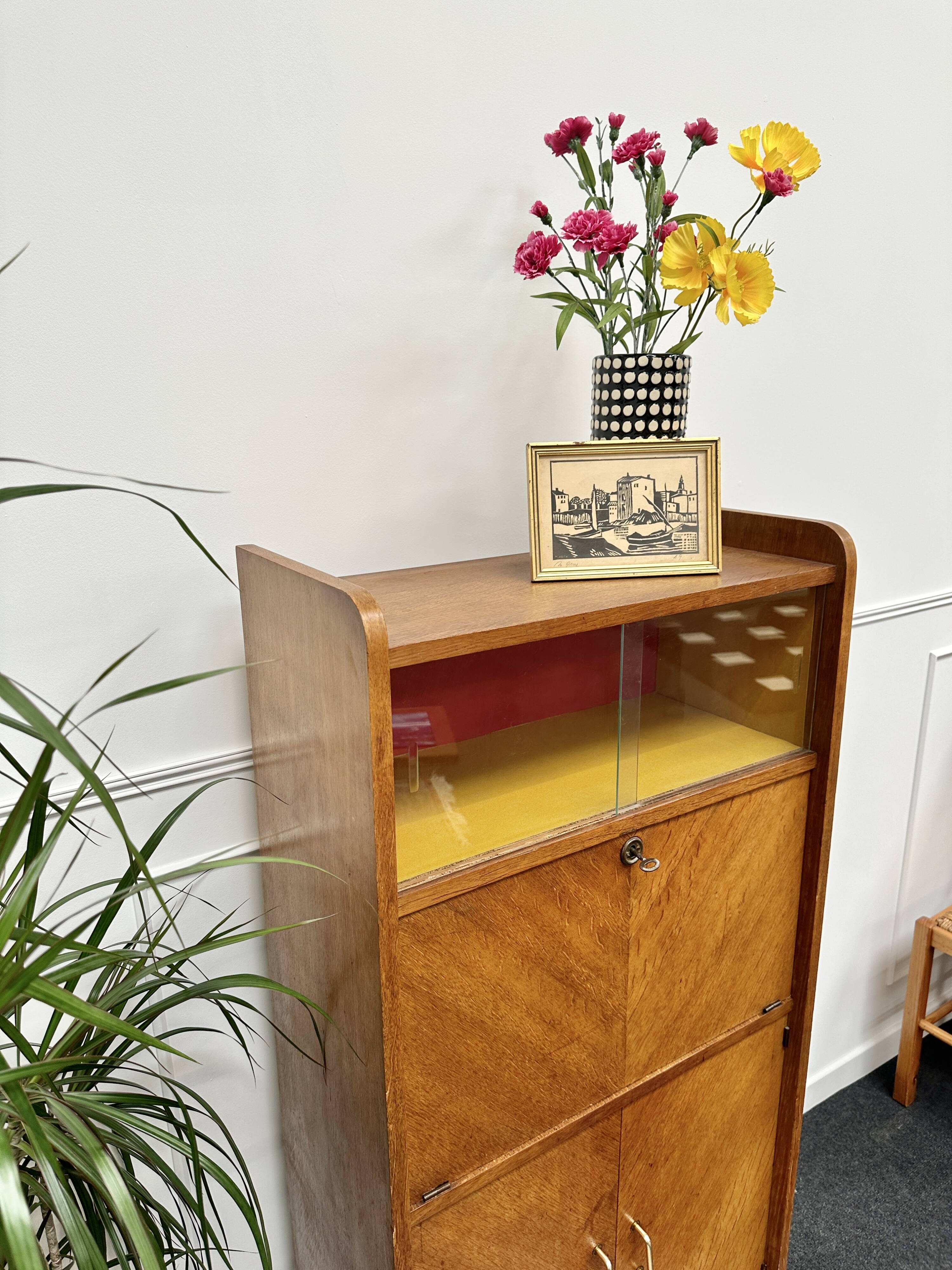 Vintage Scandinavian secretary
