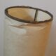 Floor lamp of the 50s with metal and brass foot
