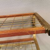 Vintage hat rack, wall-mounted clothes rack, produced in Sweden in the 1960s by Isakssons Habo