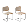 Paire de chaises cesca B32 par Marcel Breuer