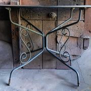Garden furniture in iron