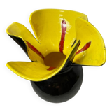 Vallauris ceramic flower vase
