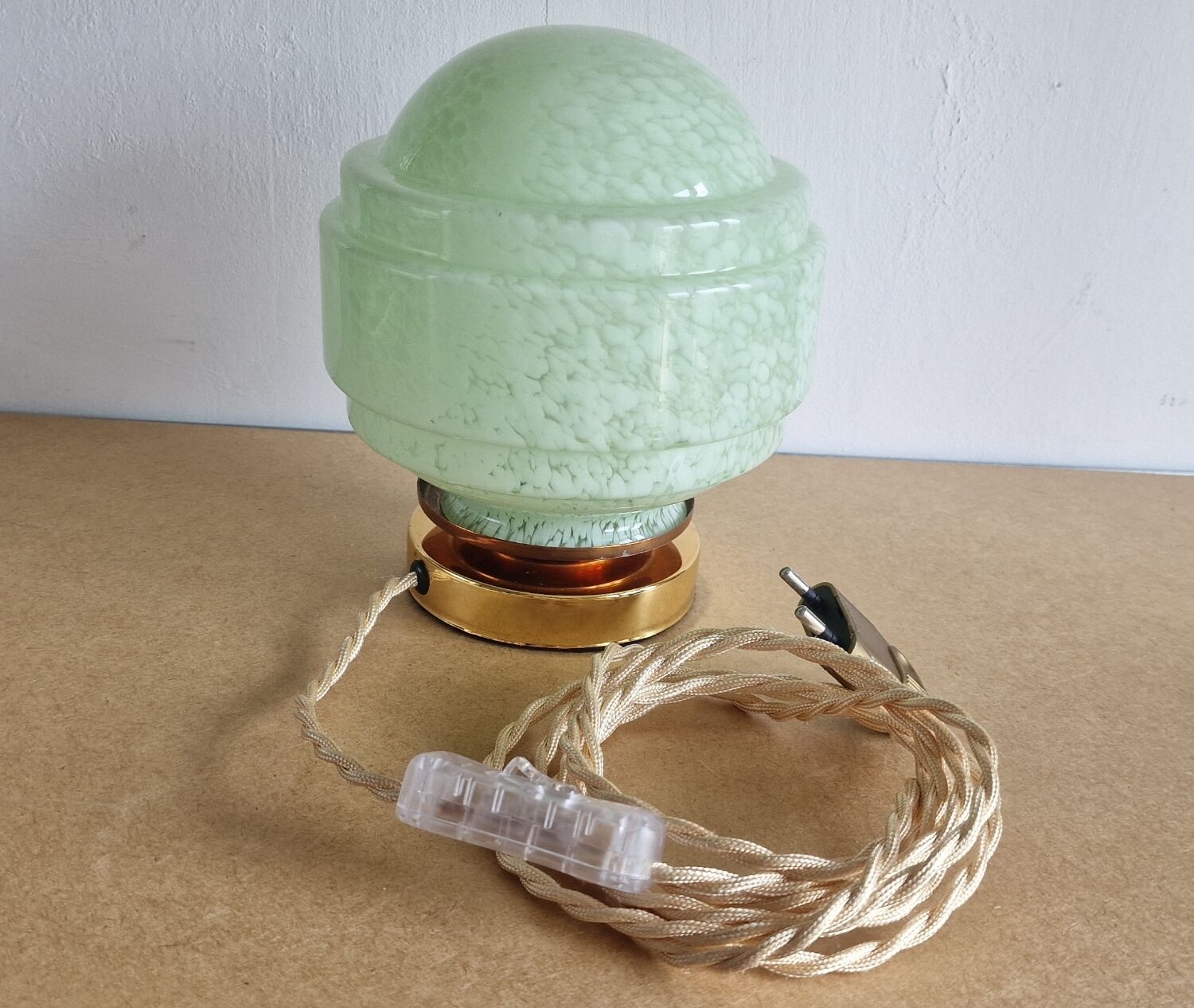 Clichy glass table lamp