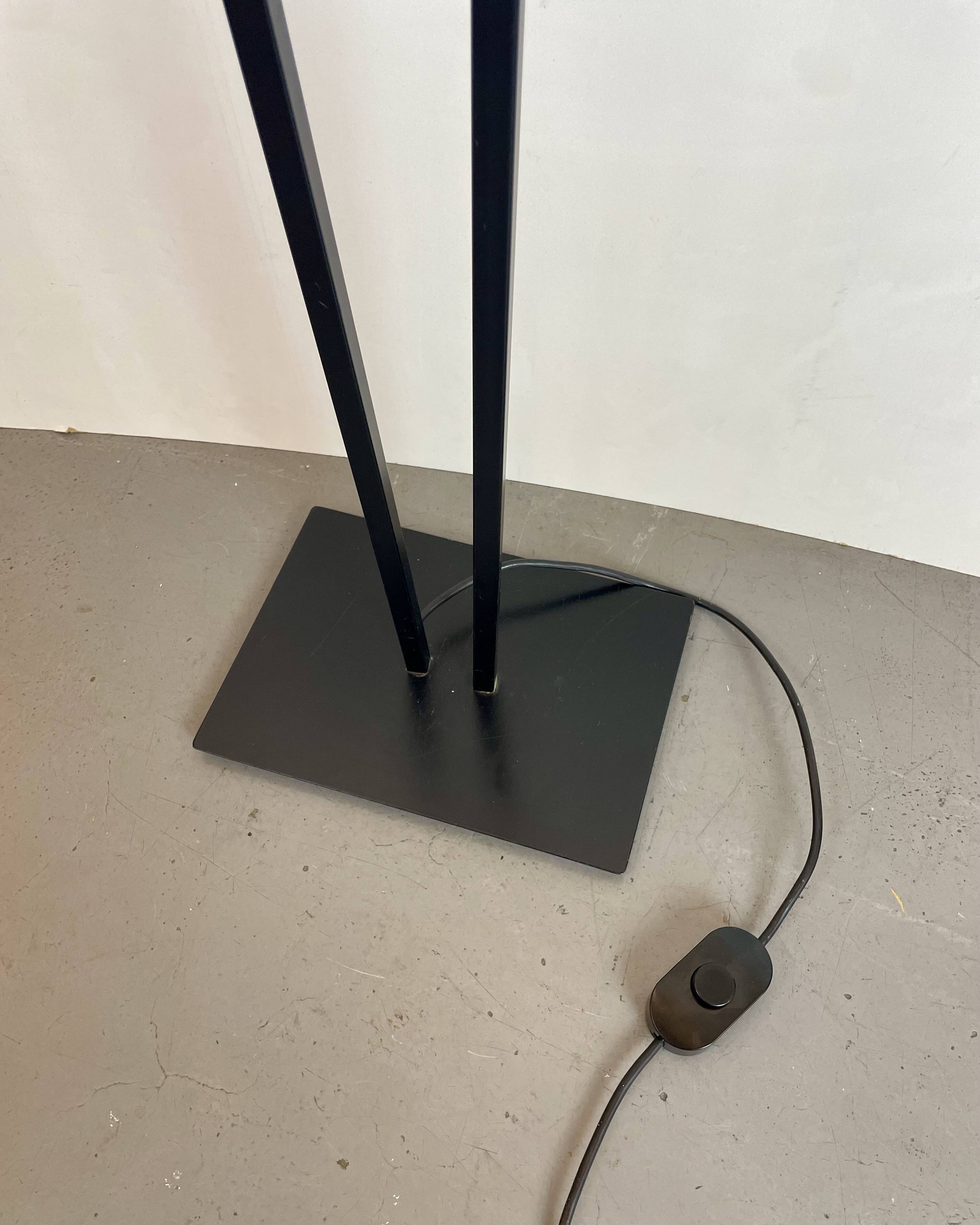 Murano Post-Modern Floor Lamp att. To Mazzega, Italy, 1980s