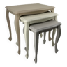 Wooden nesting tables