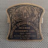 Old bronze mail clip/documents - Early 20th century