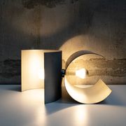 Aluminium Table Lamps by Giuliano Cesari for Nucleo Sormani, 1960s