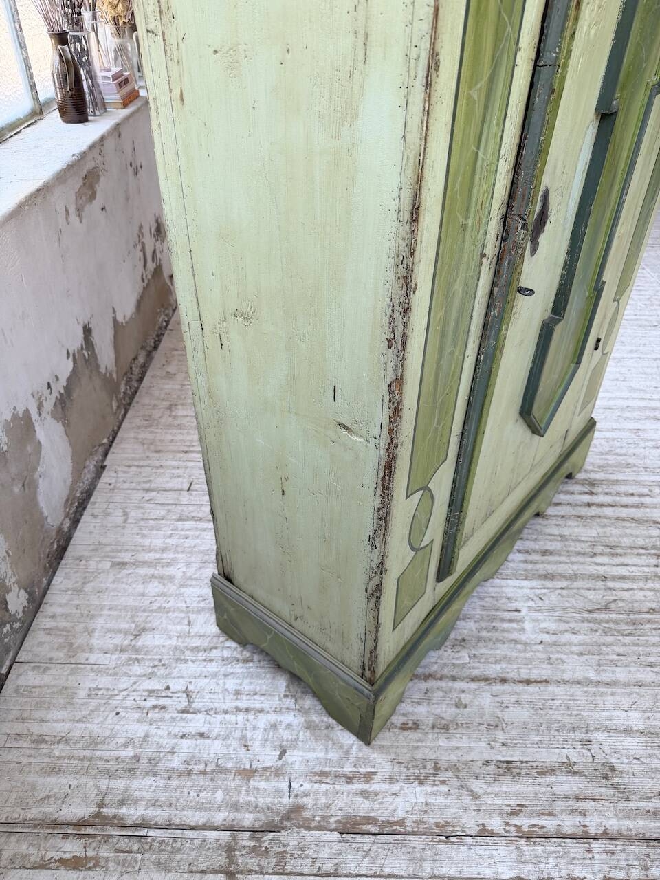 Armoire polychrome alsacienne 1800