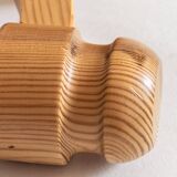 Swedish pine wall light, Solbackens Svarveri, Sweden, 1970s