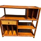 Meuble de rangement en rotin