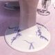 Compotier in English porcelain