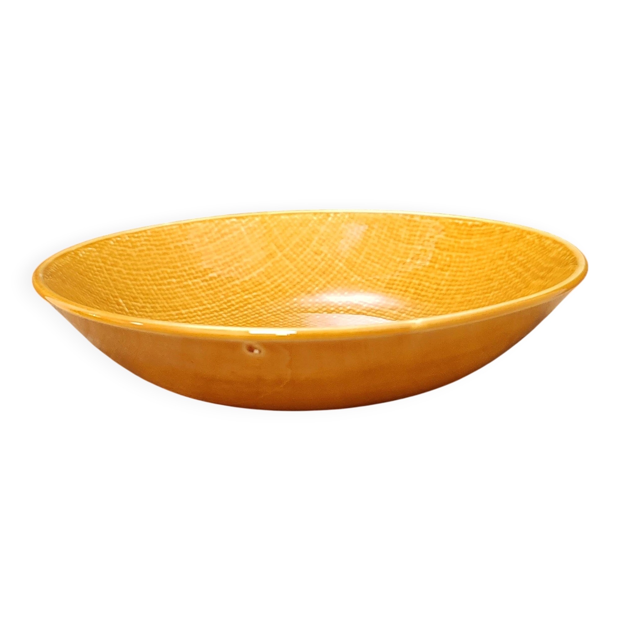 Assiette creuse Miramar Salins miel