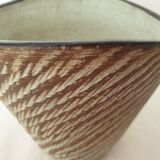 Ovoid designer ceramic vase Signed D&B Hohr Gesgesch