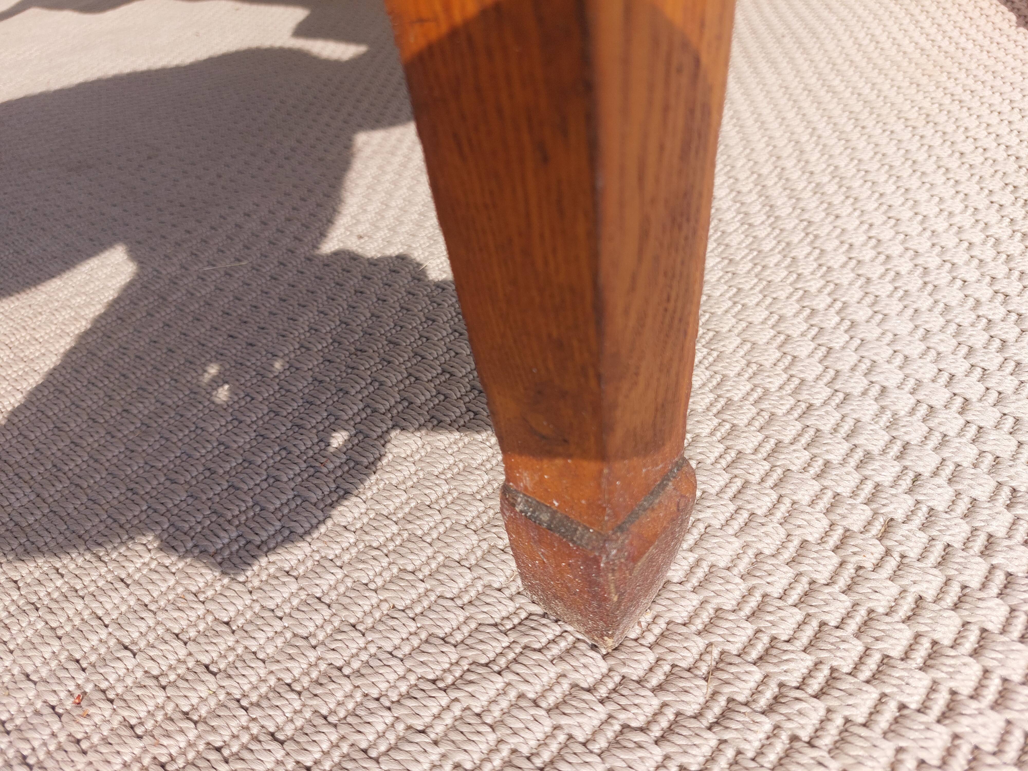 bureau en bois massif, vintage, bohème