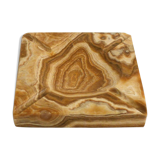 Veined onyx marble ashtray