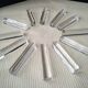 9 crystal knife holder lined decoration on one side