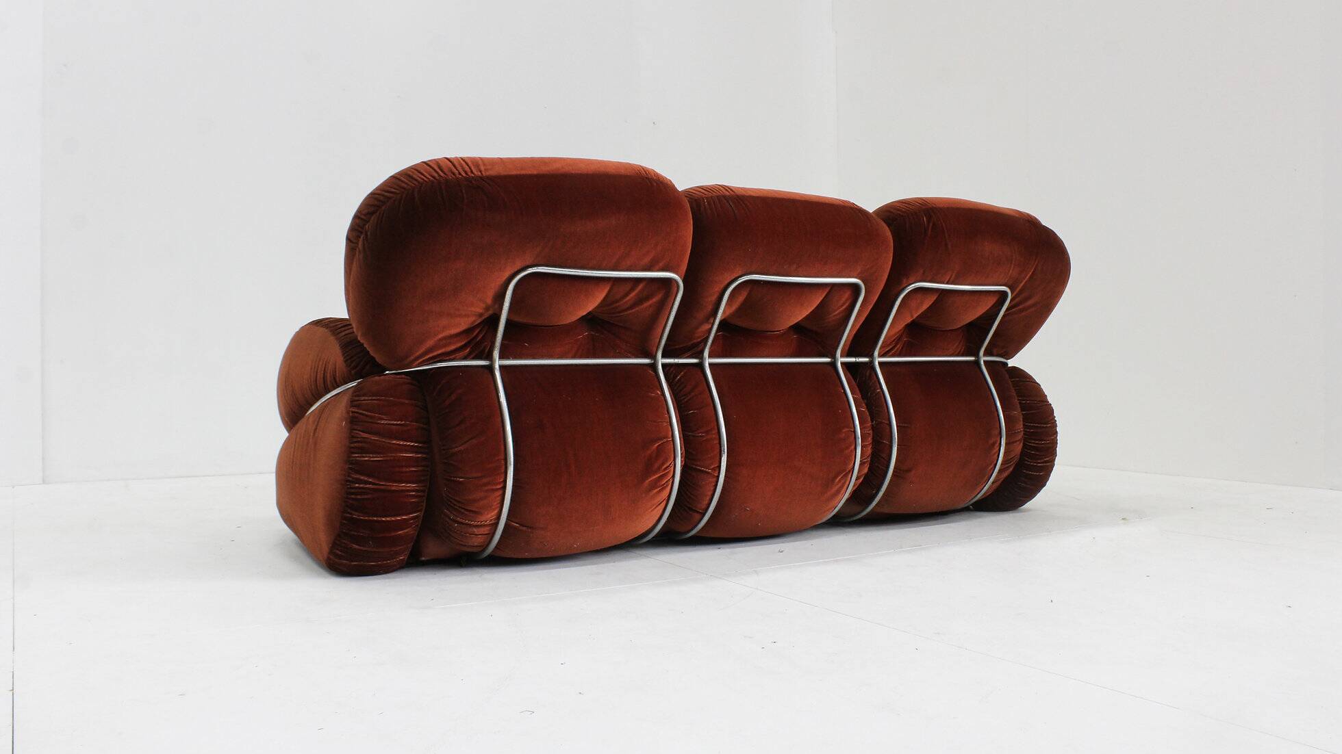 Vintage Okay sofa by Adriano Piazzesi, Italy 1970s