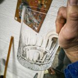 Large crystal ice bucket