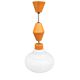 Hanging lamp, Kamenický Šenov, Czechoslovakia, 1950s.
