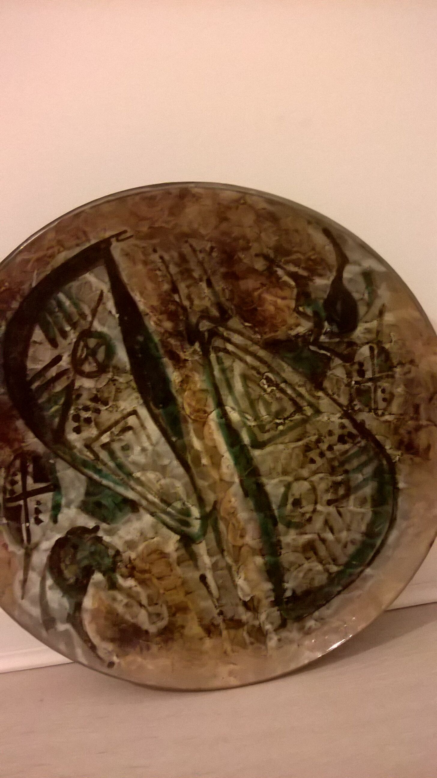 Joel Baudouin's large dish 1959