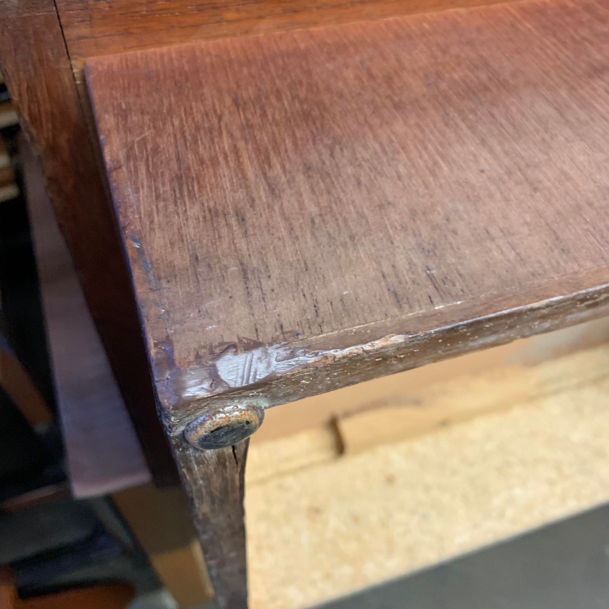 Burwood clamshell loom furniture, wood, 60s