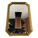 Deknudt vintage mirror in gilded wood