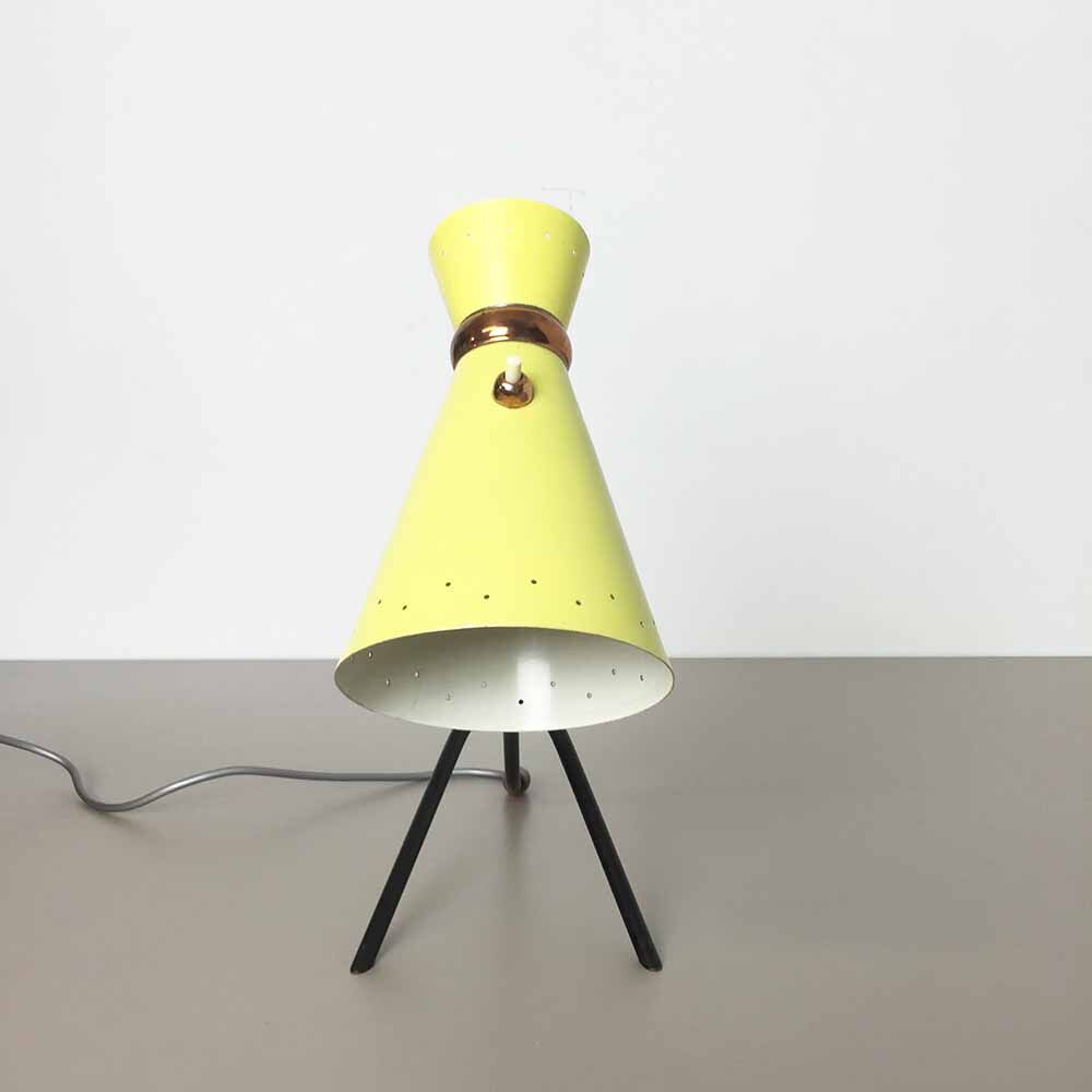 Original 60s modernist italian desk light | table lamp | Anish modern | midcentury modern