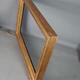 Gilded wooden frame with sheet 56x37 cm, foliage 46.6x27.6 cm beautiful occasion SB