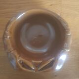 Vintage cup ceramic slurry brown crab claws
