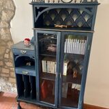 Glass bookcase