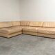 De Sede DS76 lounge sofa / daybed in beige leather, 1970s