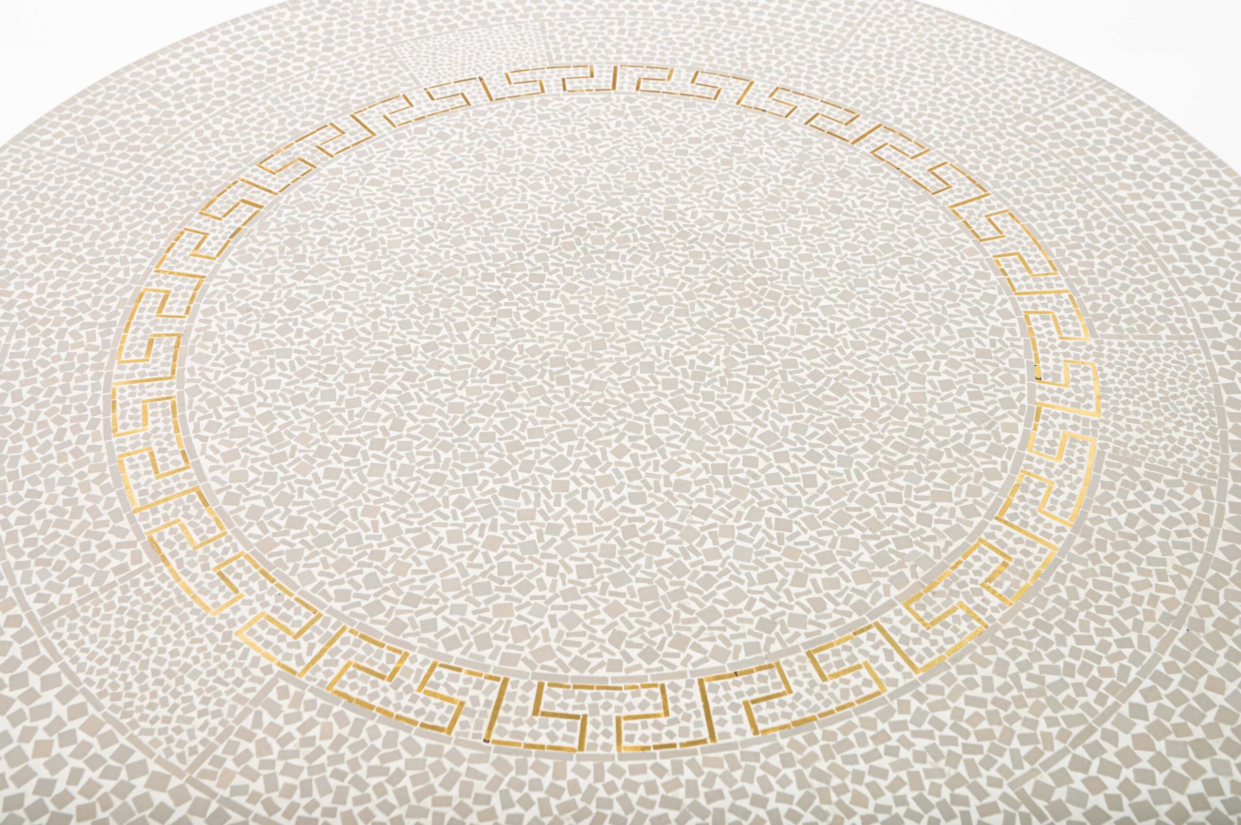 Mosaic coffee table by Berthold Müller