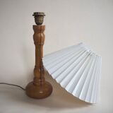 Lampe en bois