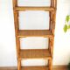 Rattan bookcase shelf