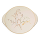 Decorative plate with vintage flowers from the mid-century, Germany, 1970s.
