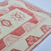 Turkish Oushak handmade rug sku 3584