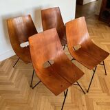 4 Chaises de Vittorio Nobili Circa 1955