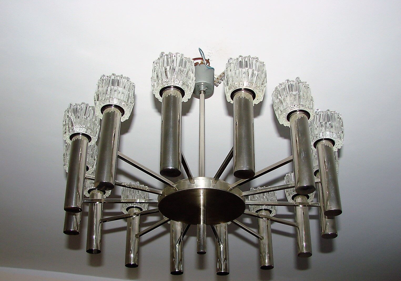 Conception de lustre Scolari, années 70