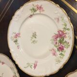 4 porcelain entremet plates