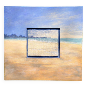 Tableau mixte signé - acrylique