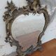 Miroir biseauté en bronze Louis XV 19ème