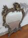 Beveled mirror in bronze louis XV 19th