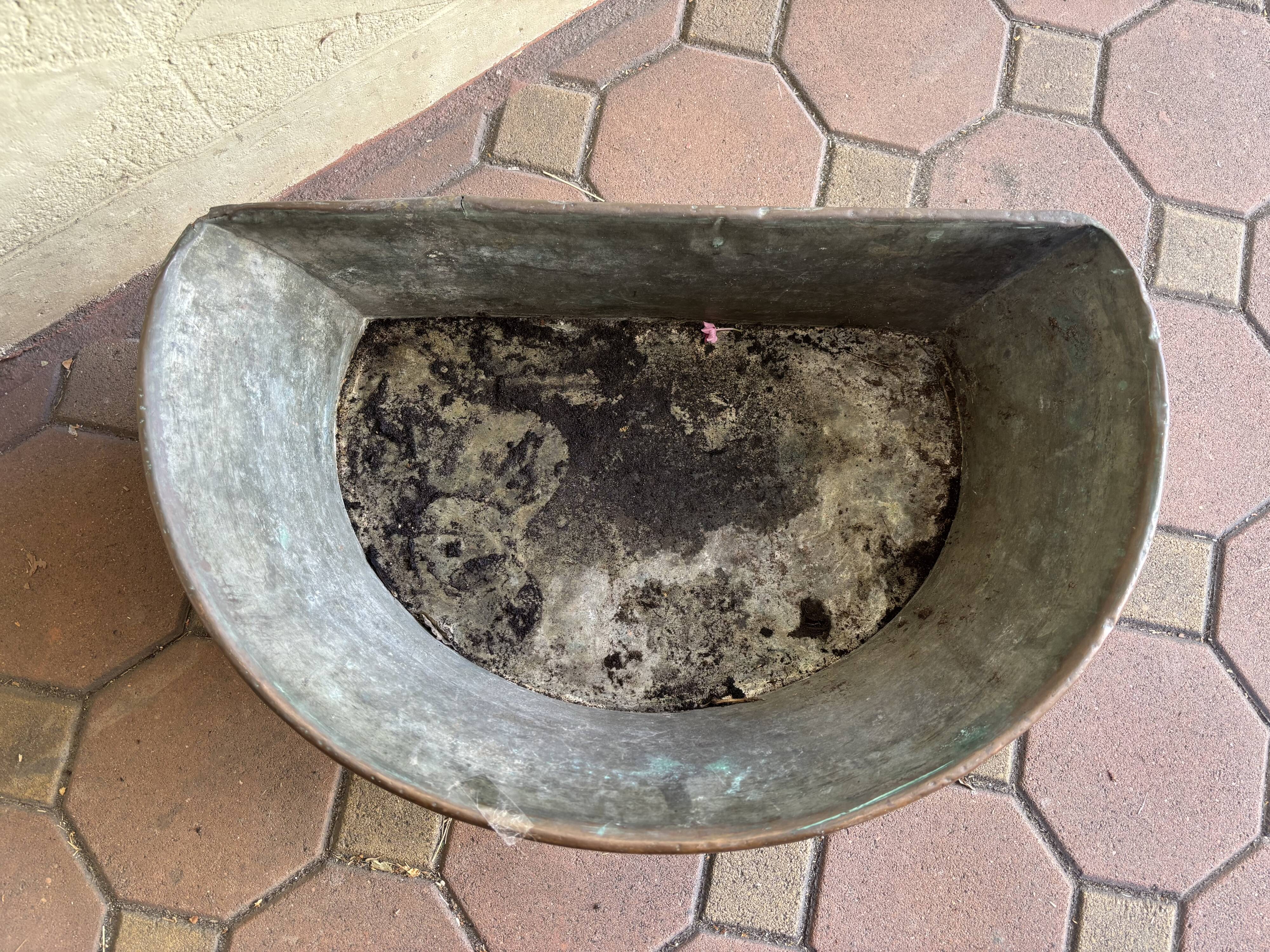 Copper planter